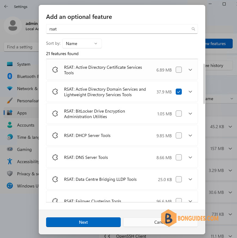How to Install Remote Server Administration Tools (RSAT) on Windows 11