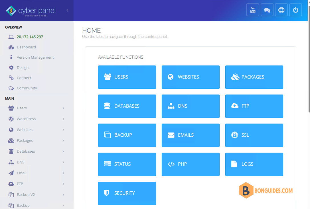 How to Change the Theme of CyberPanel