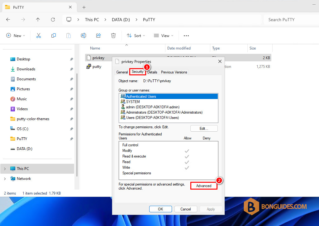 How to Fix Bad Permissions Try Removing Permissions for User in OpenSSH