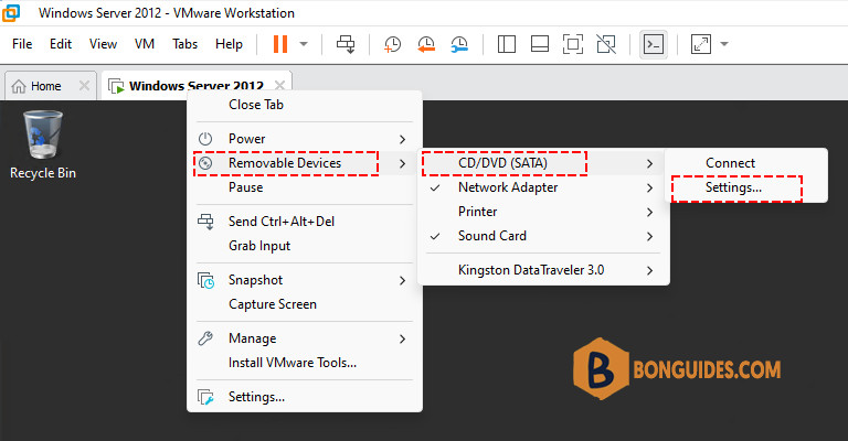 How to Fix Cannot Install VMware Tools in Windows Server 2012 in VMware Workstation