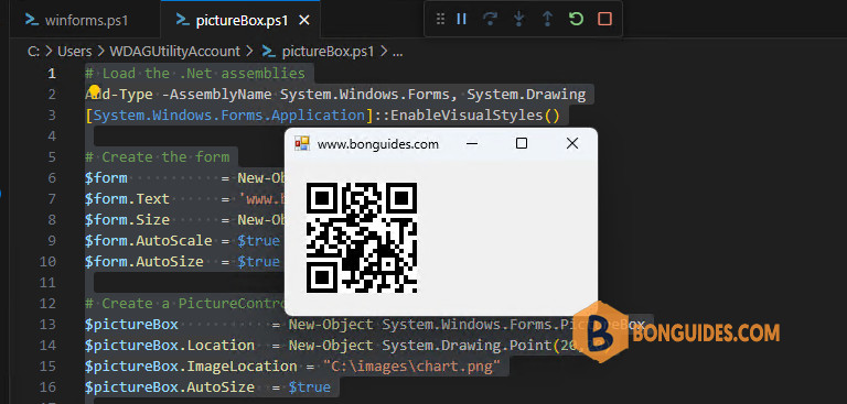 [WinForms] Creating GUIs in Windows PowerShell with WinForms