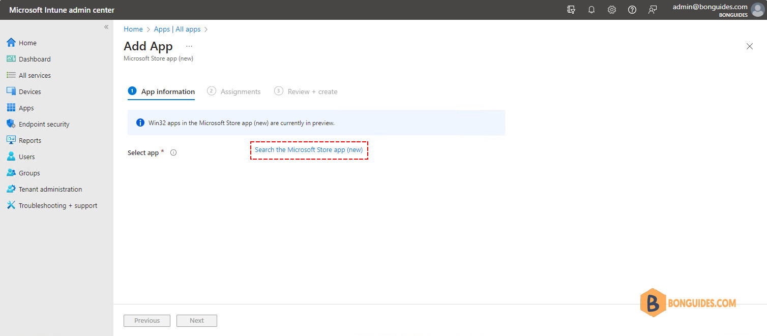 Deploy Microsoft Store Apps to Managed Devices Using Intune