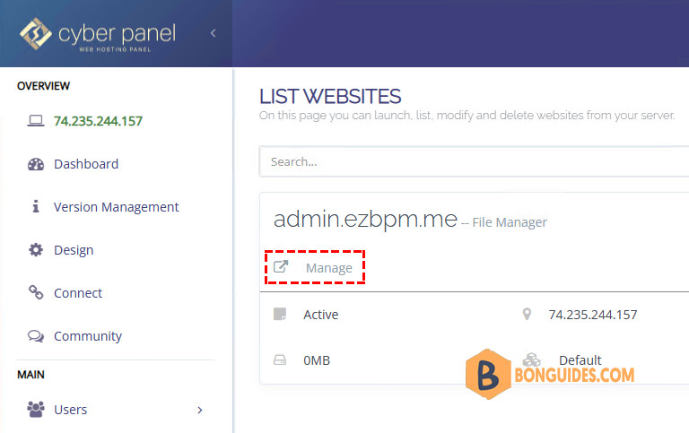 How To Access Cyberpanel Without Using Port 8090
