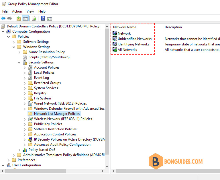 Network Profile is Showing as Private Instead of DomainAuthenticated in Domain Controller