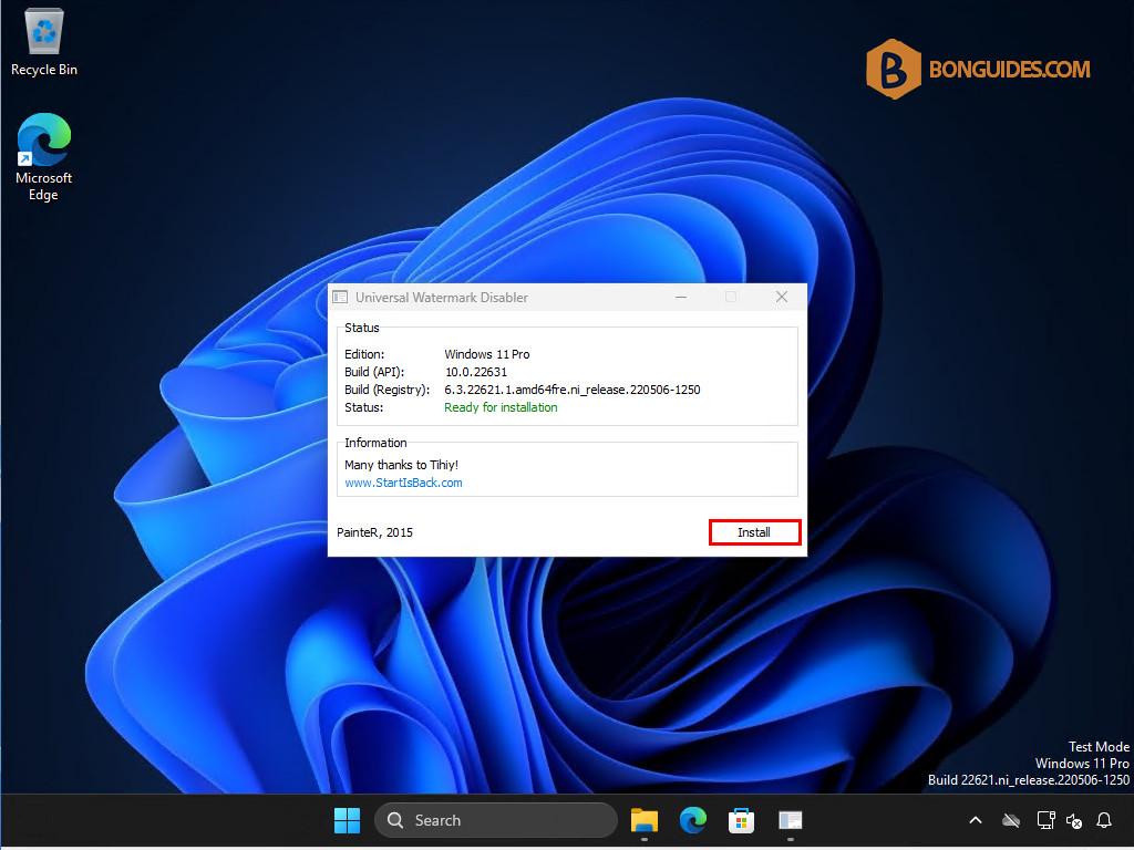 How to Remove The Test Mode Watermark Without Disabling Test Mode