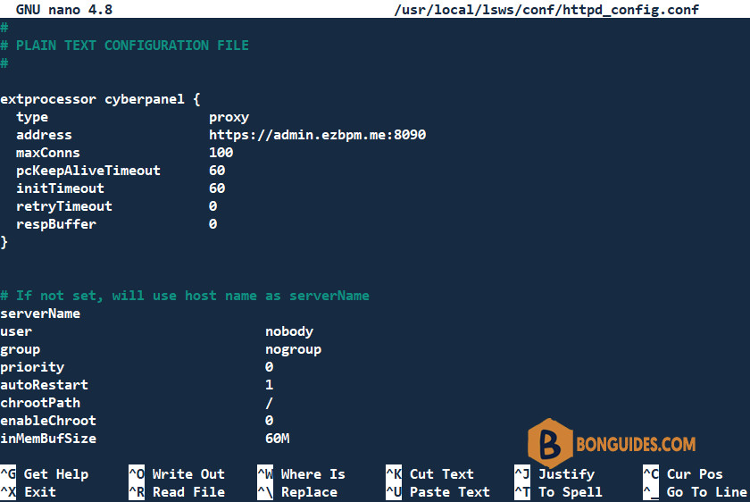 How To Access Cyberpanel Without Using Port 8090