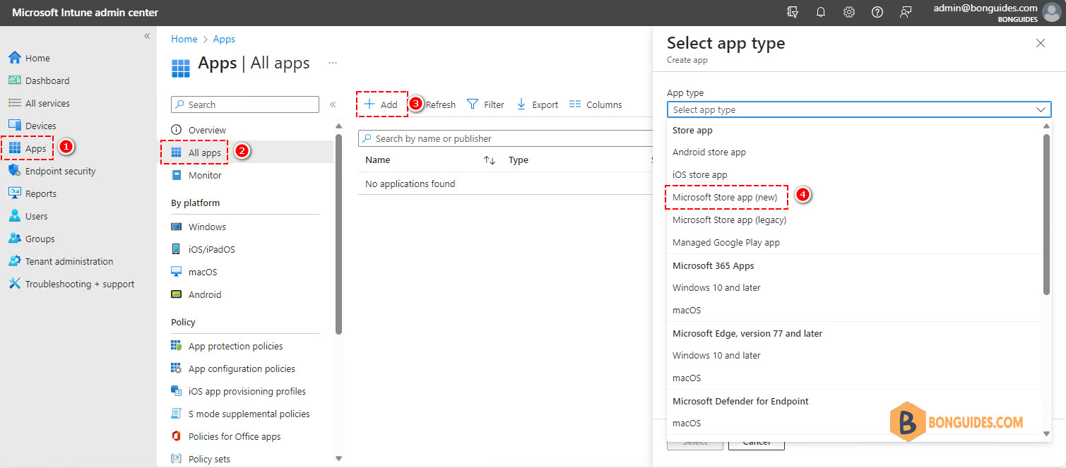 Deploy Microsoft Store Apps to Managed Devices Using Intune