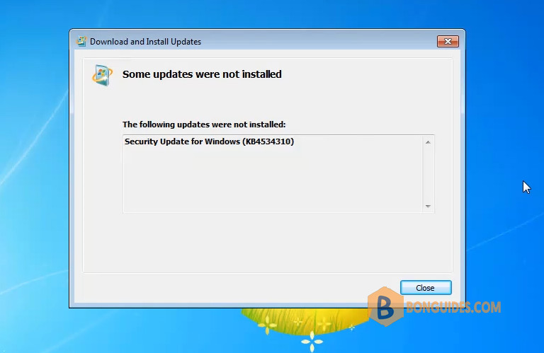 How to Fix Your Windows 7 System is Too Outdated Roblox Kb4534310 Error