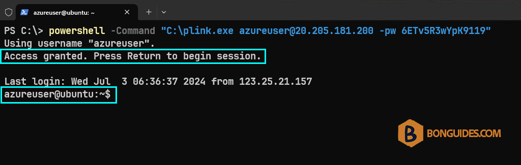 Execute SSH (OpenSSH) with Password Authentication in Windows
