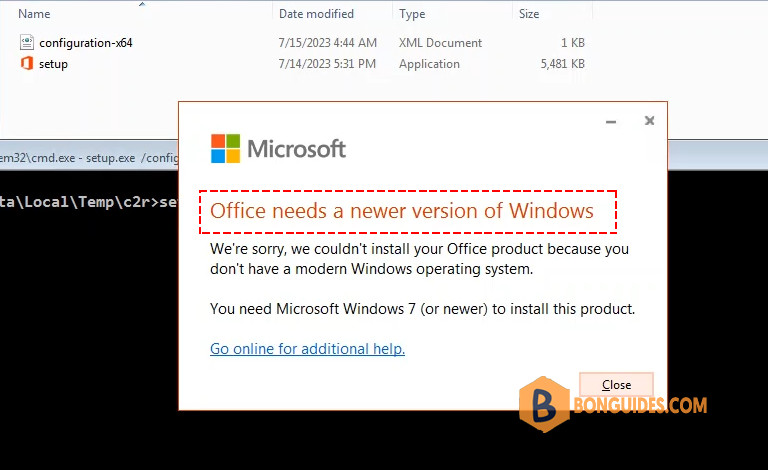 How to Fix Error Office Needs a Newer Version of Windows