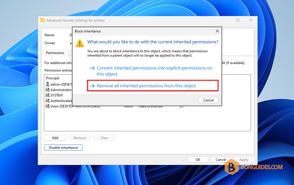 How to Fix Bad Permissions Try Removing Permissions for User in OpenSSH