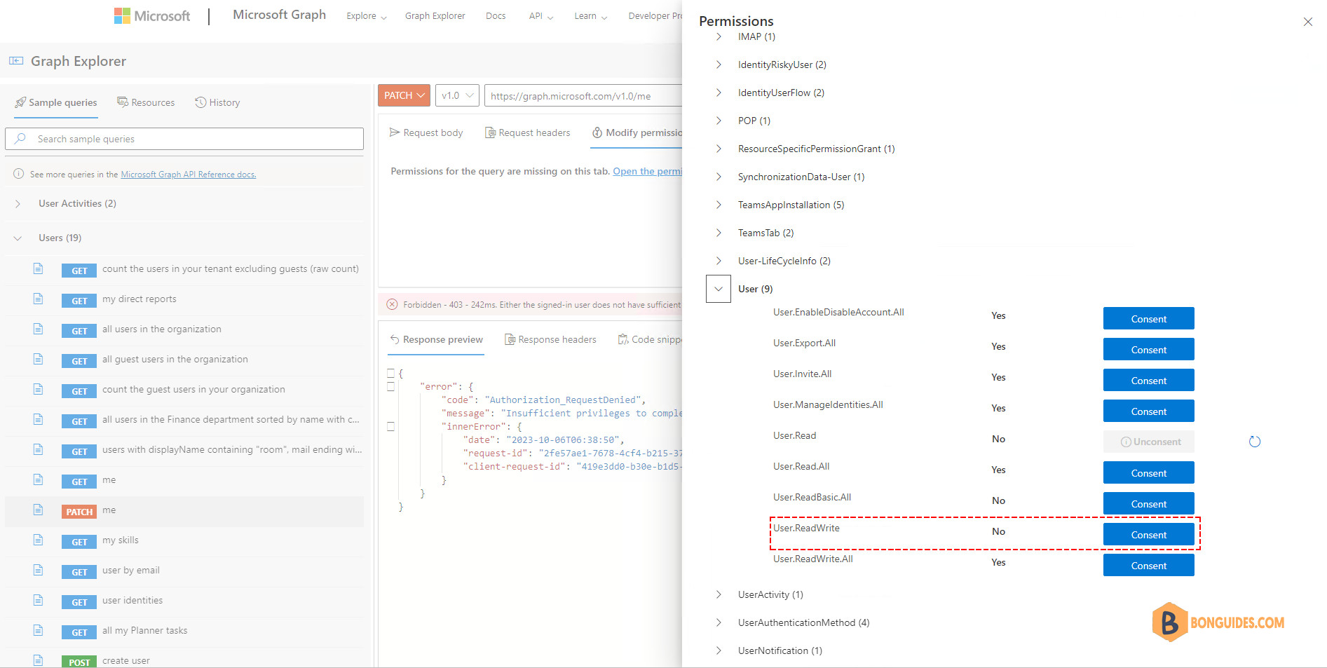 What is the Microsoft Graph API?