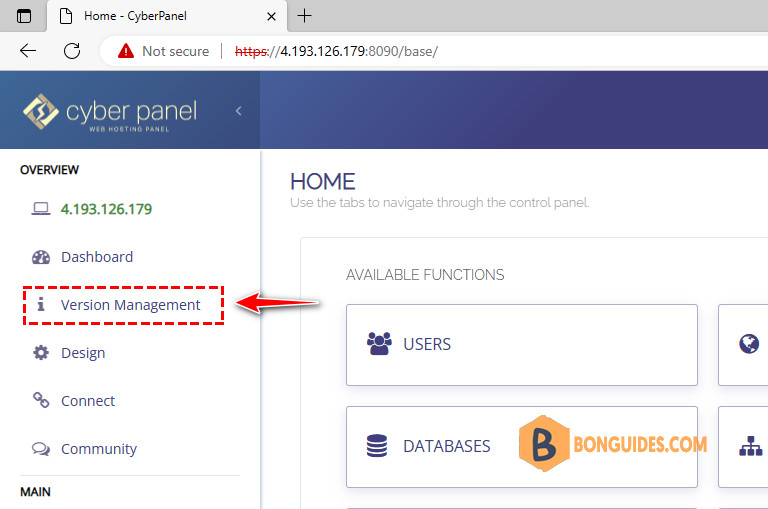 How to Check the CyberPanel Version