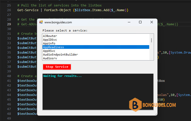 [WinForms] Creating GUIs in Windows PowerShell with WinForms