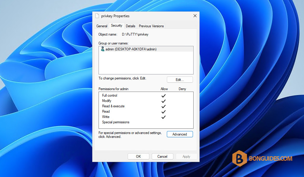 How to Fix Bad Permissions Try Removing Permissions for User in OpenSSH