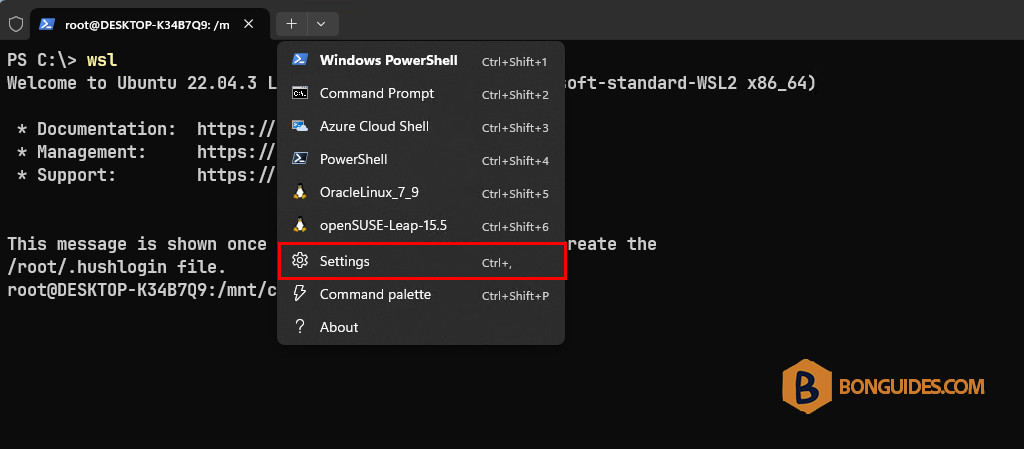 How to Disable The Beep Sound in WSL Terminal on Windows