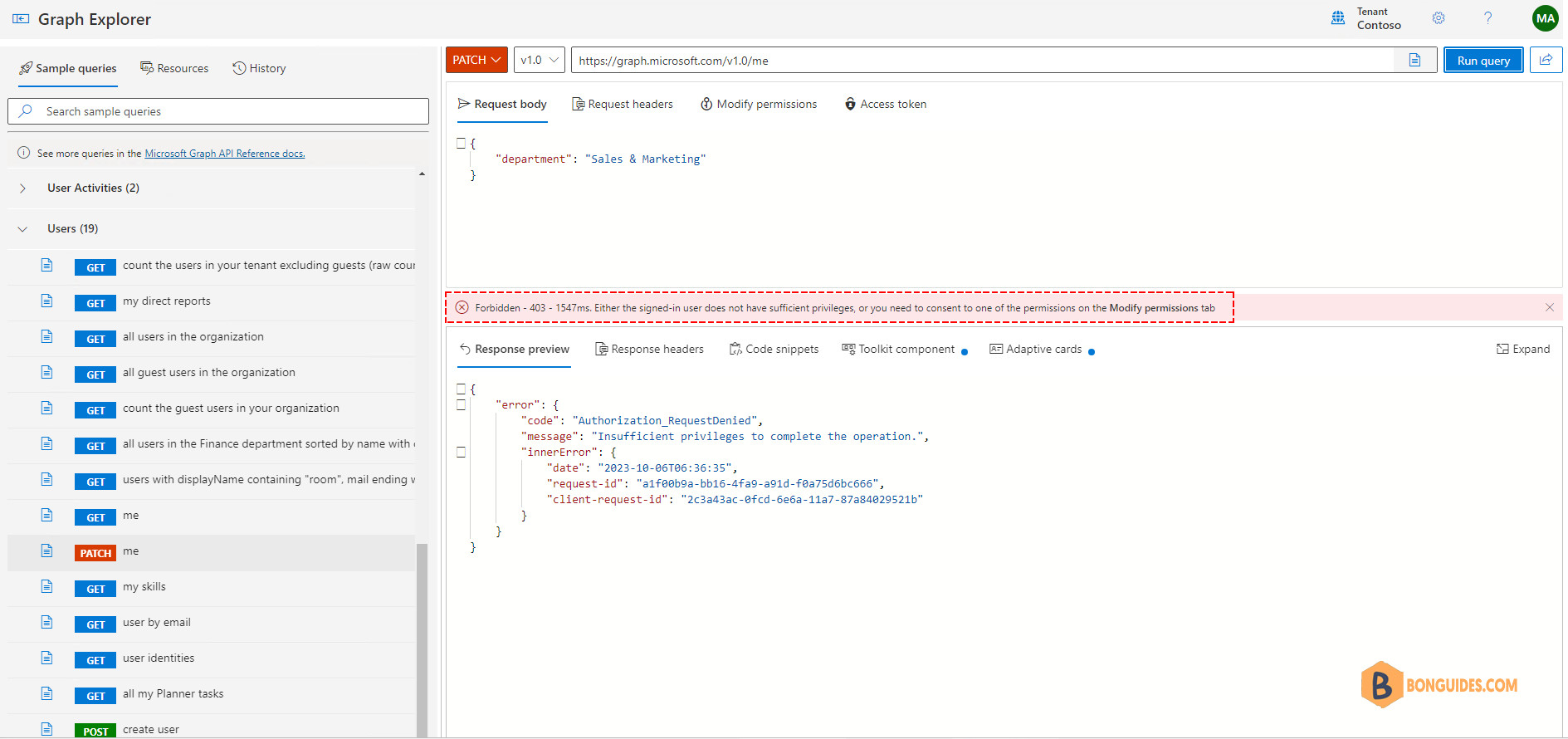 What is the Microsoft Graph API?