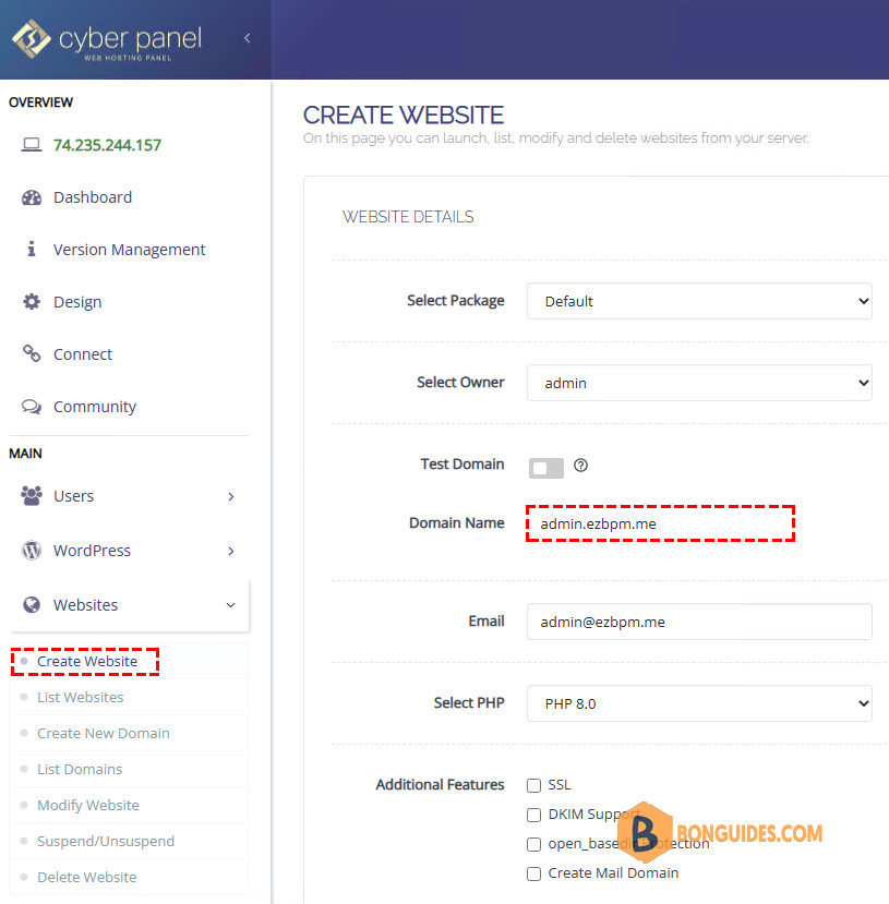 How To Access Cyberpanel Without Using Port 8090