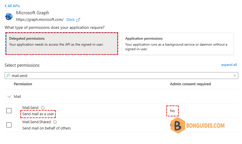Differences Between Delegated Permissions and Application Permissions Entra ID