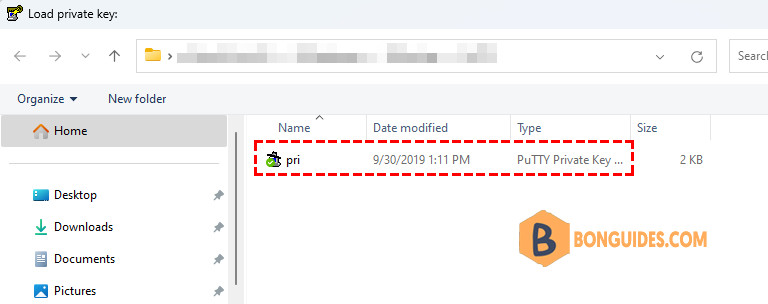 Can Not Use the Private Key File Because It Is in Putty-Format