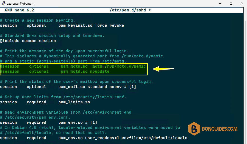 How to Hide SSH Welcome Message on Ubuntu Linux