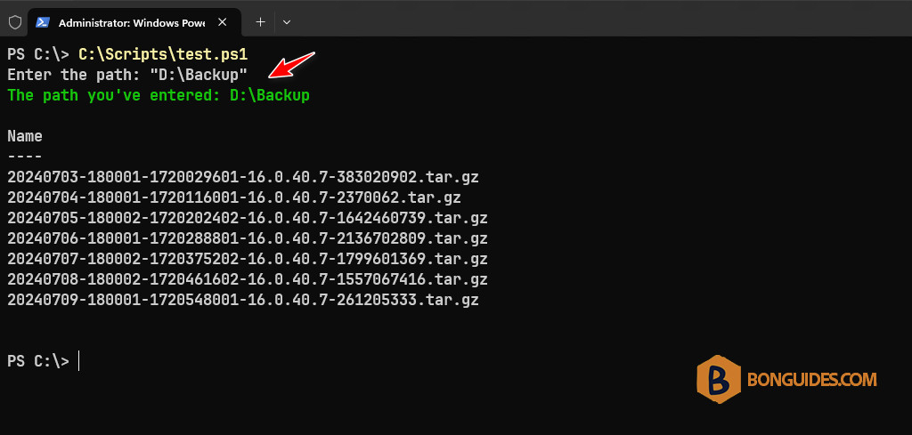 How to Trim Quotes From Read-Host Path Stored as a Variable