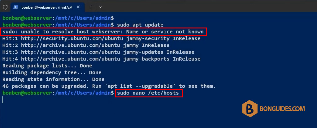 How to Change Hostname of the Ubuntu Instance in WSL
