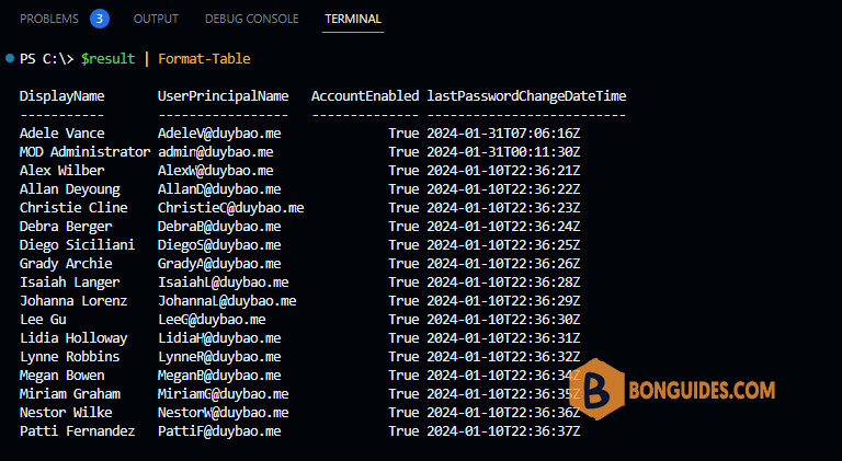 Get the Last Password Change Date Using PowerShell in Microsoft 365