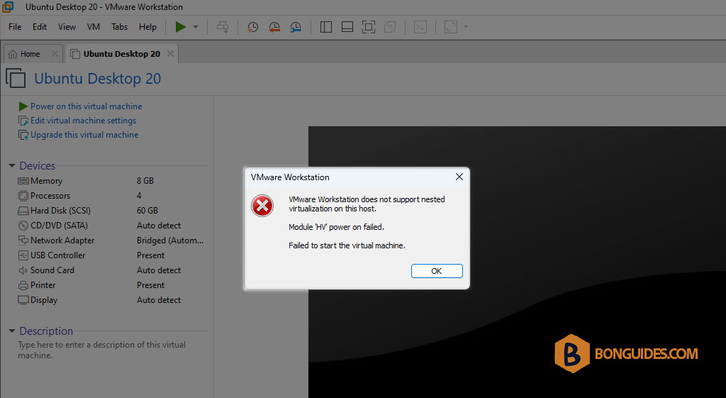 Running Hyper-V and VMware Workstation on The Same Machine