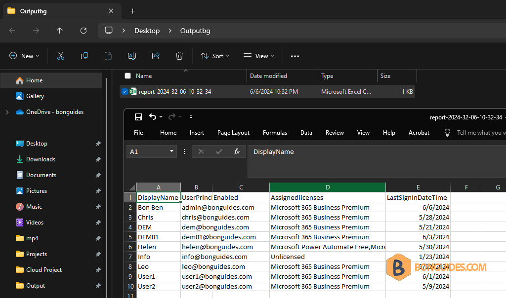 How to Export Licensed Users with Last Sign-in Time in Microsoft 365
