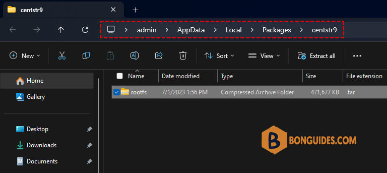 How to Install CentOS 9 Stream in WSL in Windows
