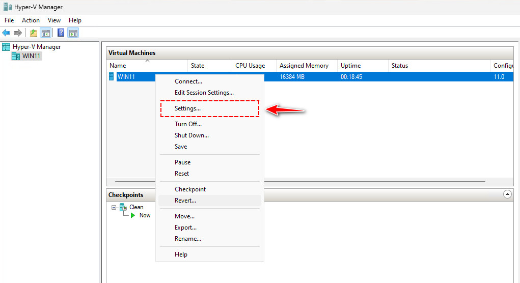 How to Enable or Disable Automatic Checkpoints in Hyper-V