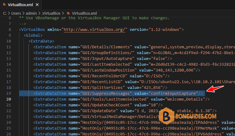 How to Disable Notification Panel on the Right in VirtualBox 7