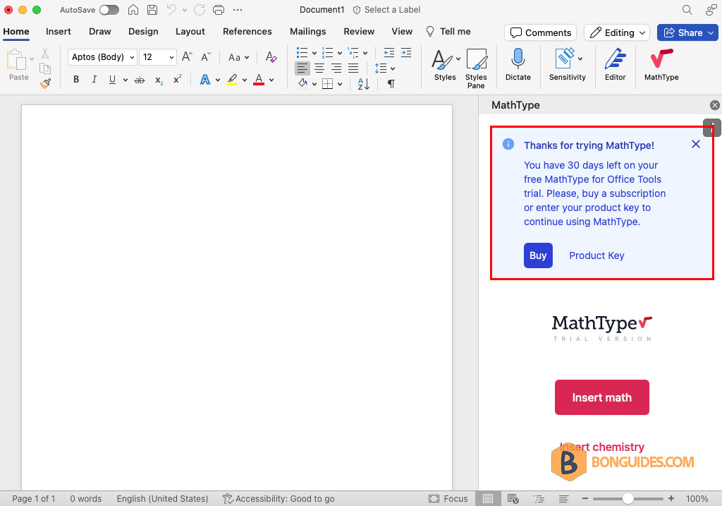 How To Download and Install MathType in Office for Mac