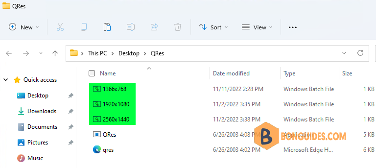 How to Change Windows 11 Screen Resolution with Command or Batch File