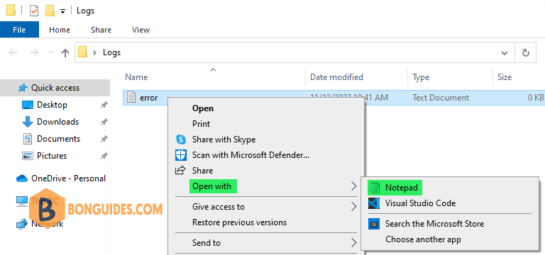 How to Add Open with Notepad Option to the Right-Click Context Menu