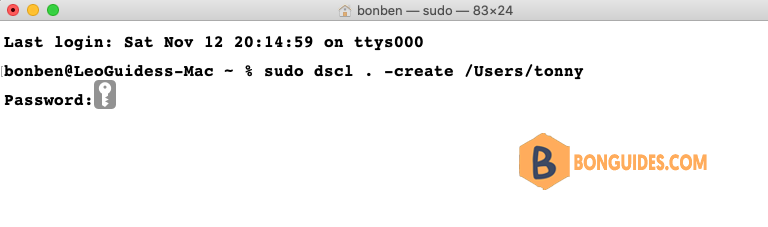 How To Create More Accounts in Your Mac Using Terminal