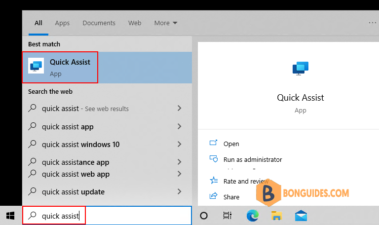 Quick Assist Free Remote Access and Control on Windows 10/11