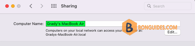 How to Change Your Computer Name or Local Hostname on Mac