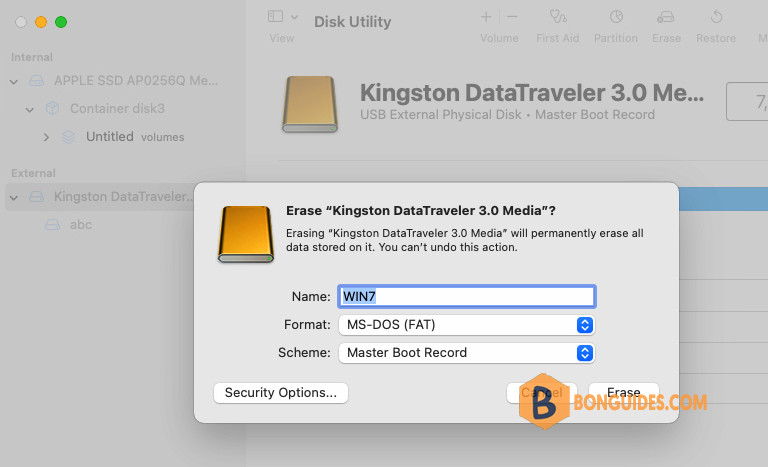 How to Create a Windows 7 Bootable USB Stick on Mac