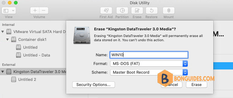 How to Create a Windows 10 Bootable USB Stick on Mac