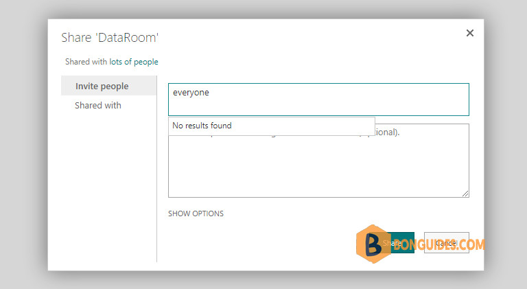 How to Fix Share with Everyone Option Missing in SharePoint Online