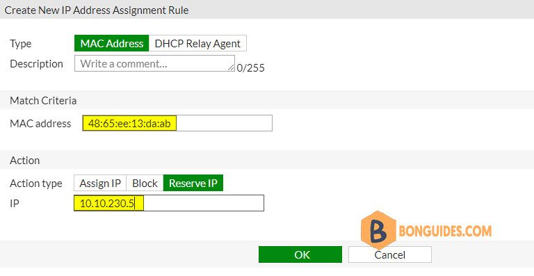How To Reserve an IP Address in FortiGate Firewall