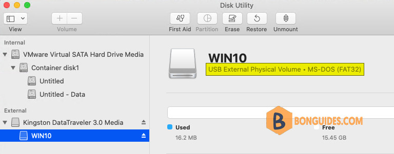 How to Create a Windows 10 Bootable USB Stick on Mac