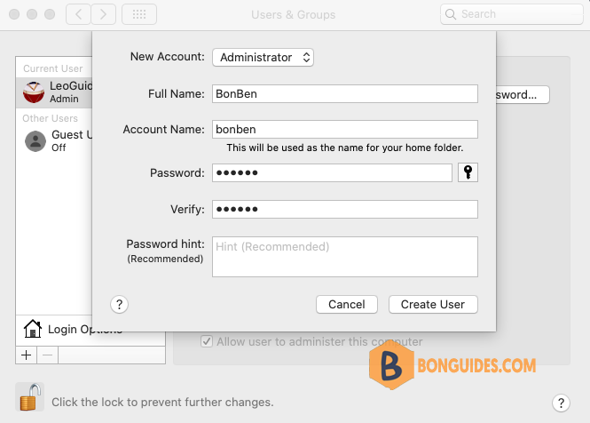 How to Add or Create Administrator Accounts on Your Mac