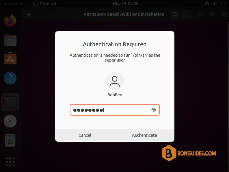 How to Install VirtualBox Guest Additions on Ubuntu Desktop 22.04