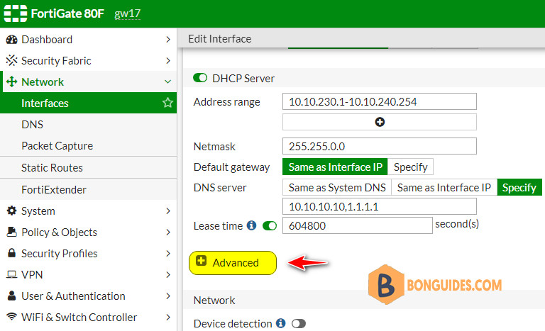 How To Reserve an IP Address in FortiGate Firewall