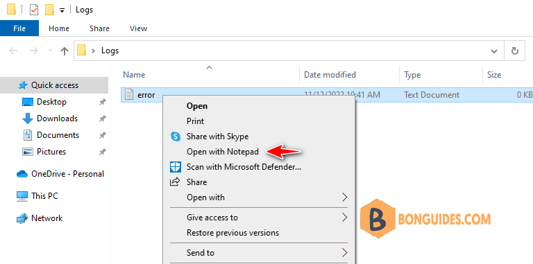 How to Add Open with Notepad Option to the Right-Click Context Menu