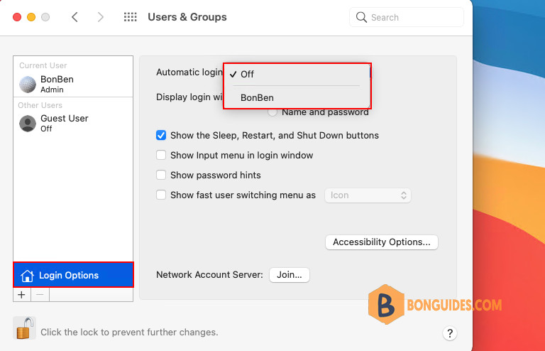 How to Enable Auto Login in macOS