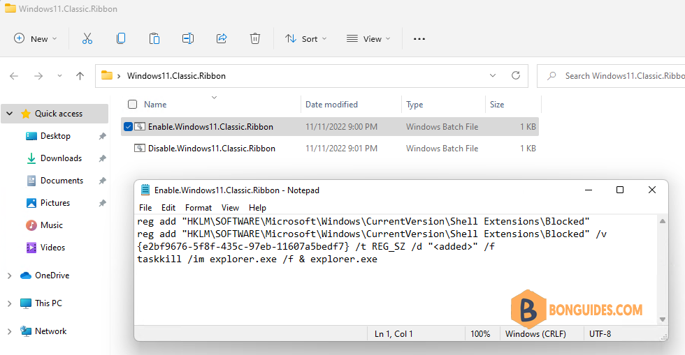 How to Get Back the Windows 10 File Explorer Ribbon in Windows 11
